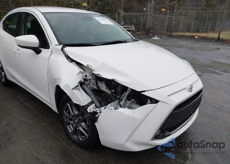 2020 Toyota Yaris Le from USA, damaged, VIN 3MYDLBYV6LY712545